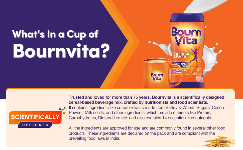 Bournvita Chocolate Nutrition Drink, 2 kg