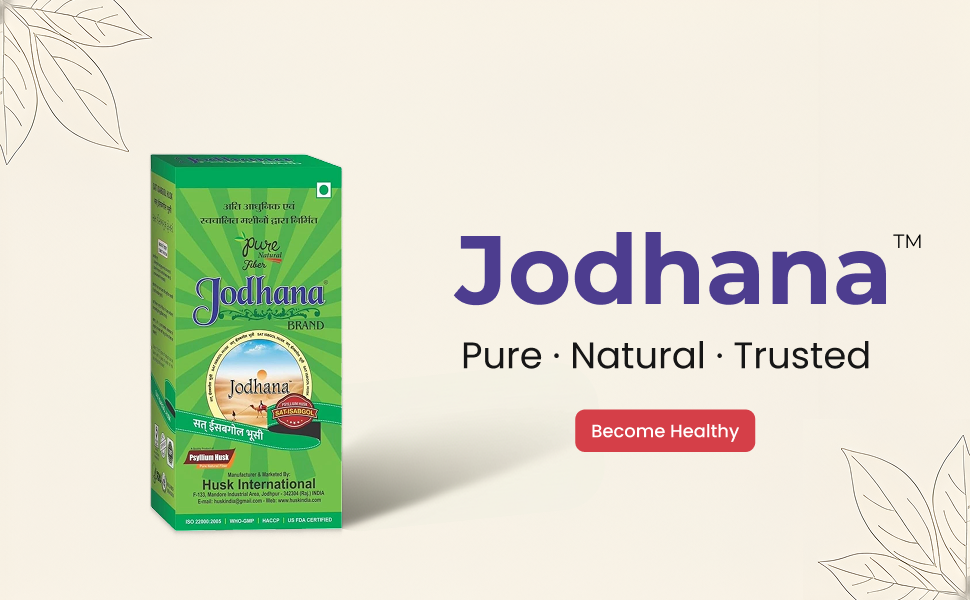 Psyllium Husk 200g (Sat-Isabgol) | 100% Natural Soluble Fiber Supplement | Supports Gut Health & Regular Bowel Movements