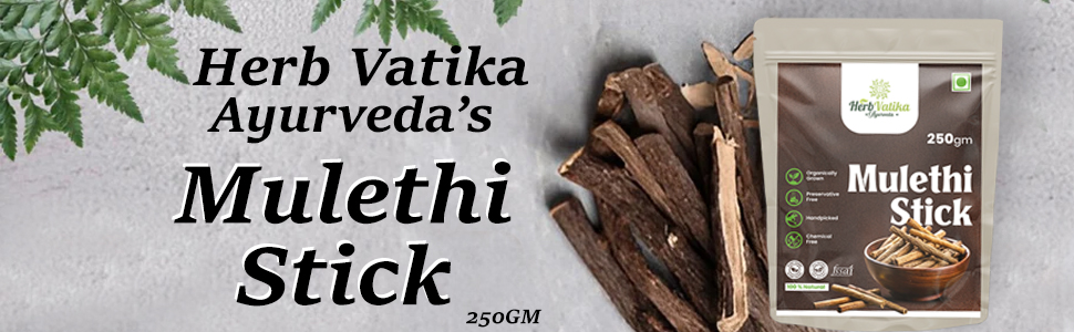 Herbal Supplemtent for Overall Wellness (250 g (Pack of 1), Mulethi Stick)