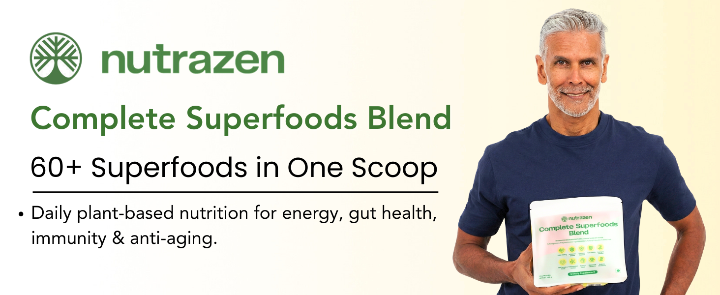 Complete Superfoods Blend –Pack of 2, 60 Sachets | 50+ Superfoods