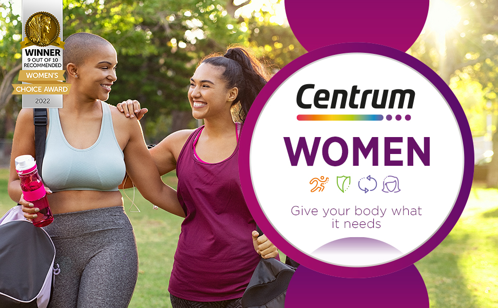 Centrum Silver Women's Multivitamin for Women 50 and Over, 200 Tablets