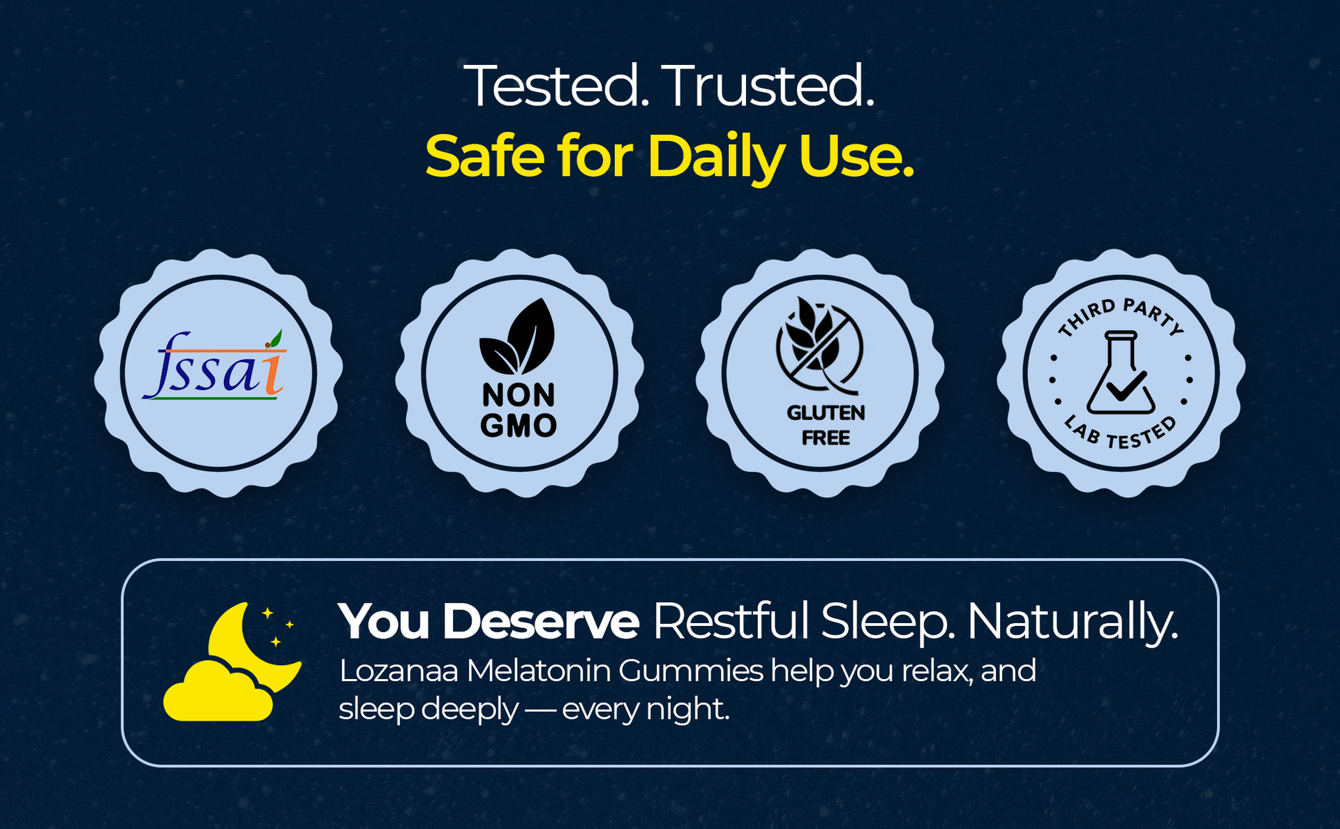 Melatonin Sleep Gummies 3 mg With L-Theanine, L-Tryptophan, Chamomile & Magnesium | Supports Up to 8 Hours Uninterrupted Sleep | Non-Habit Forming | 30 Veg Gummies