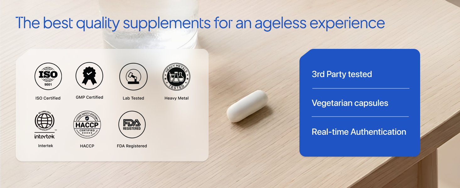 Decode Age Ca-AKG Supplement 500 mg – 99.9% Pure, Highly Bioavailable Calcium Alpha-Ketoglutarate for Bone Strength, Energy & Muscle Recovery – Clinically Tested, 30 Vegetarian Capsules