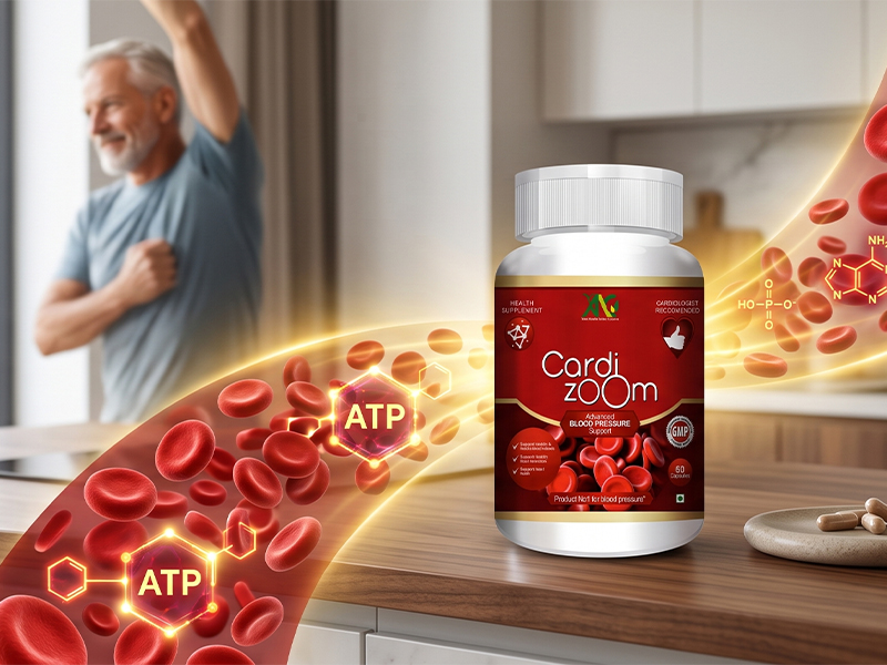 ANC Cardizoom with Arjuna Extract & Moringa Extract Heart Health Supplement Veg (60 Capsules) for Men & Women (Pack of 1)