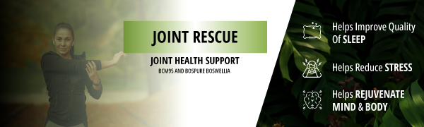 Curegarden Joint Rescue Curcumin & Boswellia Joint Pain Support,30 Capsules