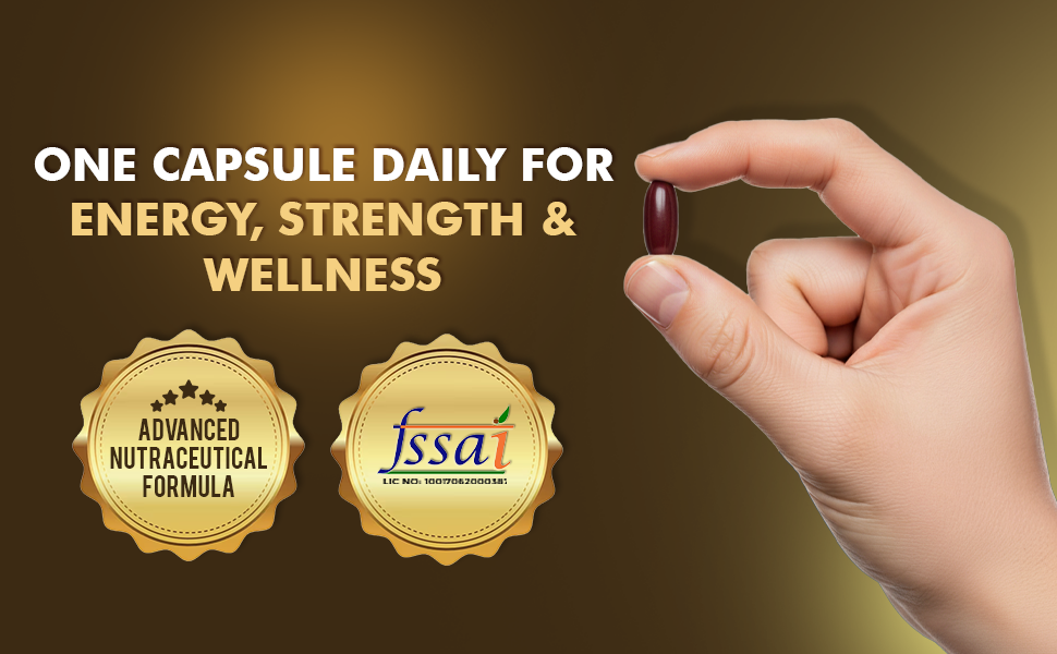 Zeegold Strong Soft Gelatin Capsules – Nutraceutical Multivitamin with Ginseng, L-Arginine, Vitamins, Minerals & Antioxidants (15 Capsule Each) - Pack Of 02