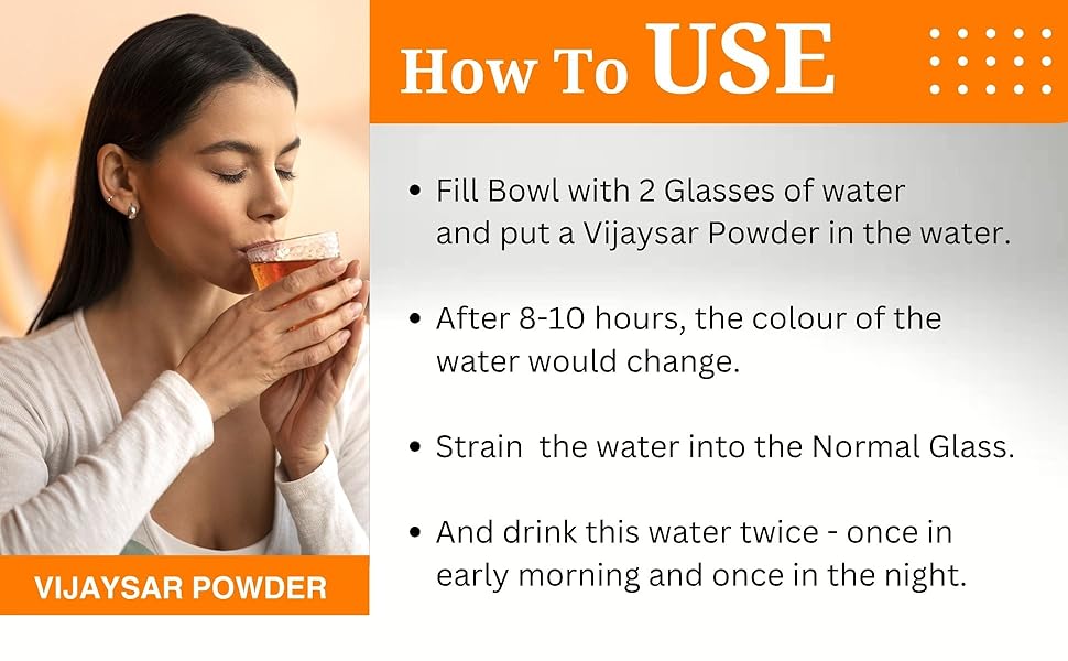Ayurvedic Life Vijaysar powder - 1 kg Value Pack of 5