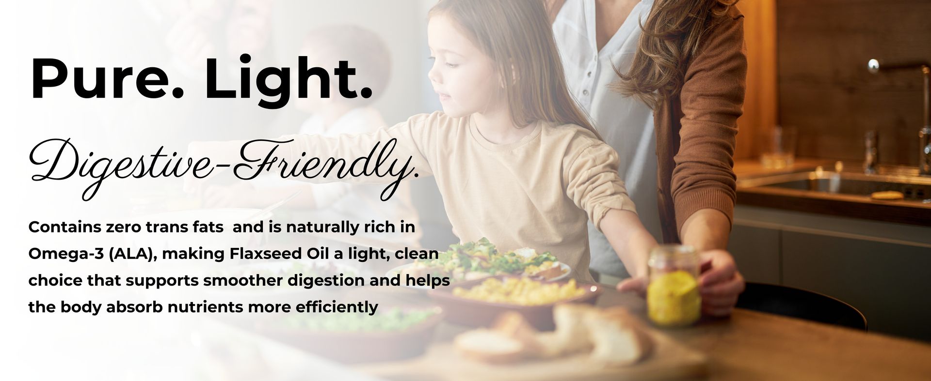 Shree Aanantam 100% Pure Organic Cold Pressed Flax Seed Oil-1 Liter,High in Omega 3-6-9