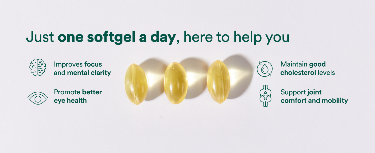 Origins Nutra Algal Omega-3 with OmegaVie® Polaris | Sourced from France