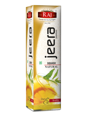RAJ SPECIAL JEERA - Squash And Beverage Mix - Instant Energy Drink Mixer | Can Be Used To Make Mocktails Too | Make Jeera Lemonade - 1