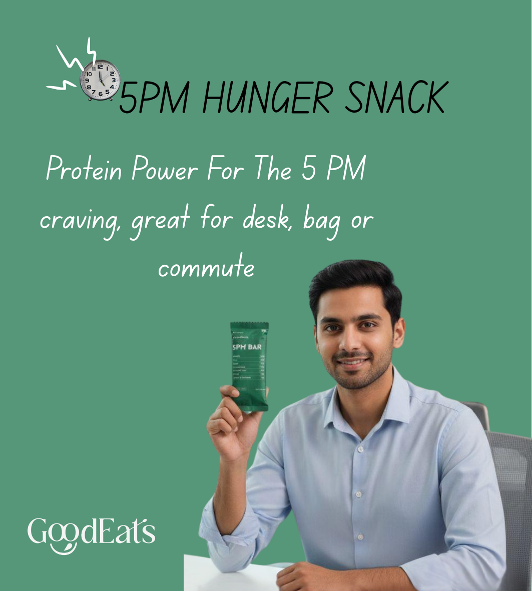 GOODEATS CRAVINGS-CONTROL COMBO: Energy Bites + 5PM Bars | Natural Protein, Dry Fruit & Nut Seed Snack Bars | Healthy Evening Energy Snack | No Artificial Preservatives | 40g x 6 & 50g x 5 Pack