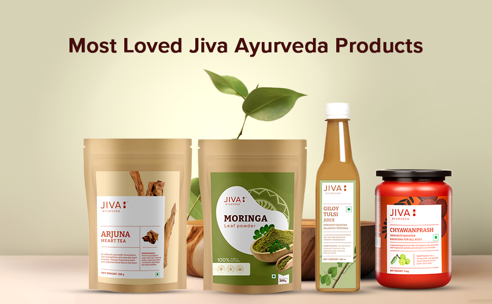 Jiva Moringa Tablets | Boosts Immunity, Energy & Digestion | Supports Heart Health, Skin & Hair | 100% Ayurvedic & Organic - 60 Tablets (Pack Of 1)