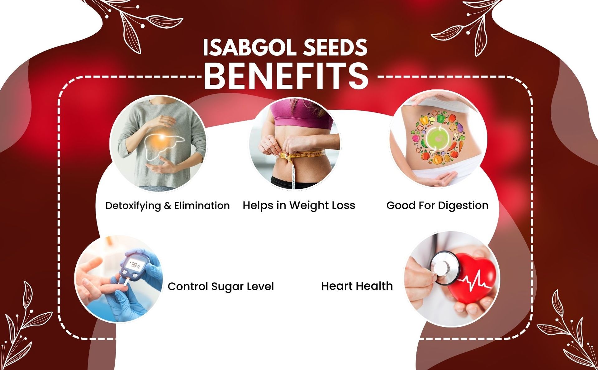 Brijbooti Isabgol Beej 100 Gram - Psyllium Seeds - Edible Isabgol Seeds - Plantago Ovata | FSSAI, GMP, ISO Certified