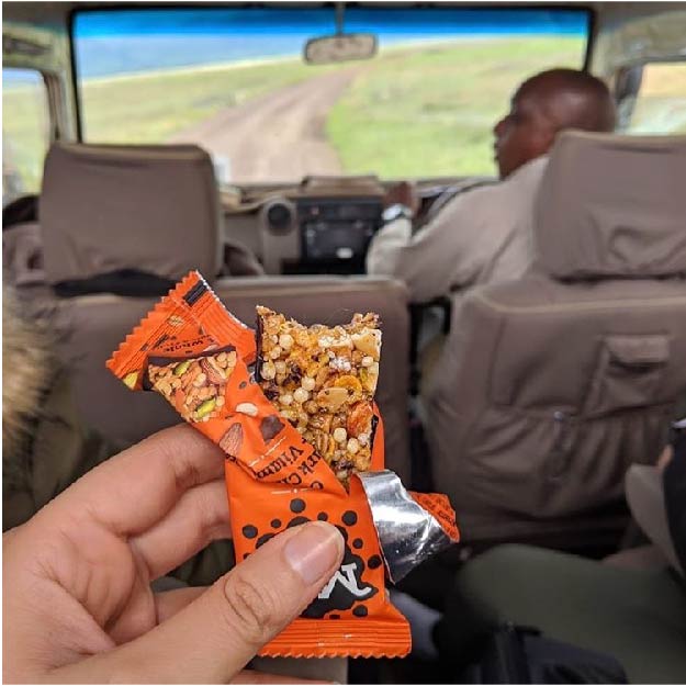 Mojo Bar Energy Bars Orange Dark Chocolate & Vitamin C | 100% Whole Grains, Nut & Fruit | High Energy & Granola Bars | Pack of 15 x 32g Energy Bars | Gluten Free & No Preservatives