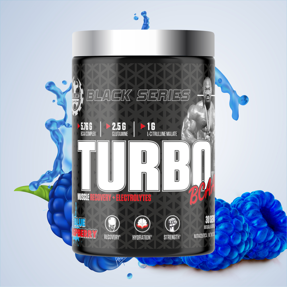 Dexter Jackson Black Series Turbo BCAA | Slicy Pineapple Flavor | 30 Servings, 390g - Advanced Muscle Recovery Formula for Enhanced Performance