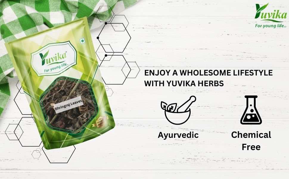 Yuvika Bhringraj Leaves - Bhangra - Eclipta Alba 200 Grams