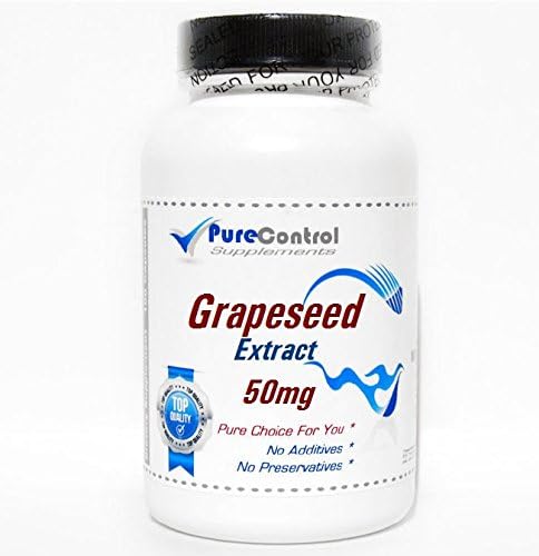 Grapeseed Extract 50mg // 100 Capsules // Pure // by PureControl Supplements 2