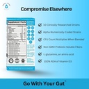 GoLive Prebiotic & Probiotic for Women, Men, Kids. Flavor-Free, Sugar-Free, Synbiotic Powder w/ GOS, L-Glutamine, Vitamin D3, Electrolytes. For Gut Health, Digestion, Metabolism, Immunity 15-50B CFUs. 3
