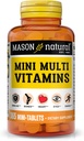 MASON NATURAL Mini Multi Vitamins, Vitamins A, C, D3, E, B1, B2, B3, B6, B12, Folate and Calcium for Overall Health, 1 Year Supply 2