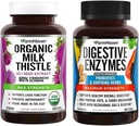 FarmHaven Digestive Enzymes with 18 Probiotics & Herbs Milk Thistle Capsules 2