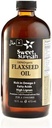 Certified Organic Pure Bottle Cold Pressed Flax Seed Oil 16oz- No preservatives & Artificial Color- SweetSunnah 2