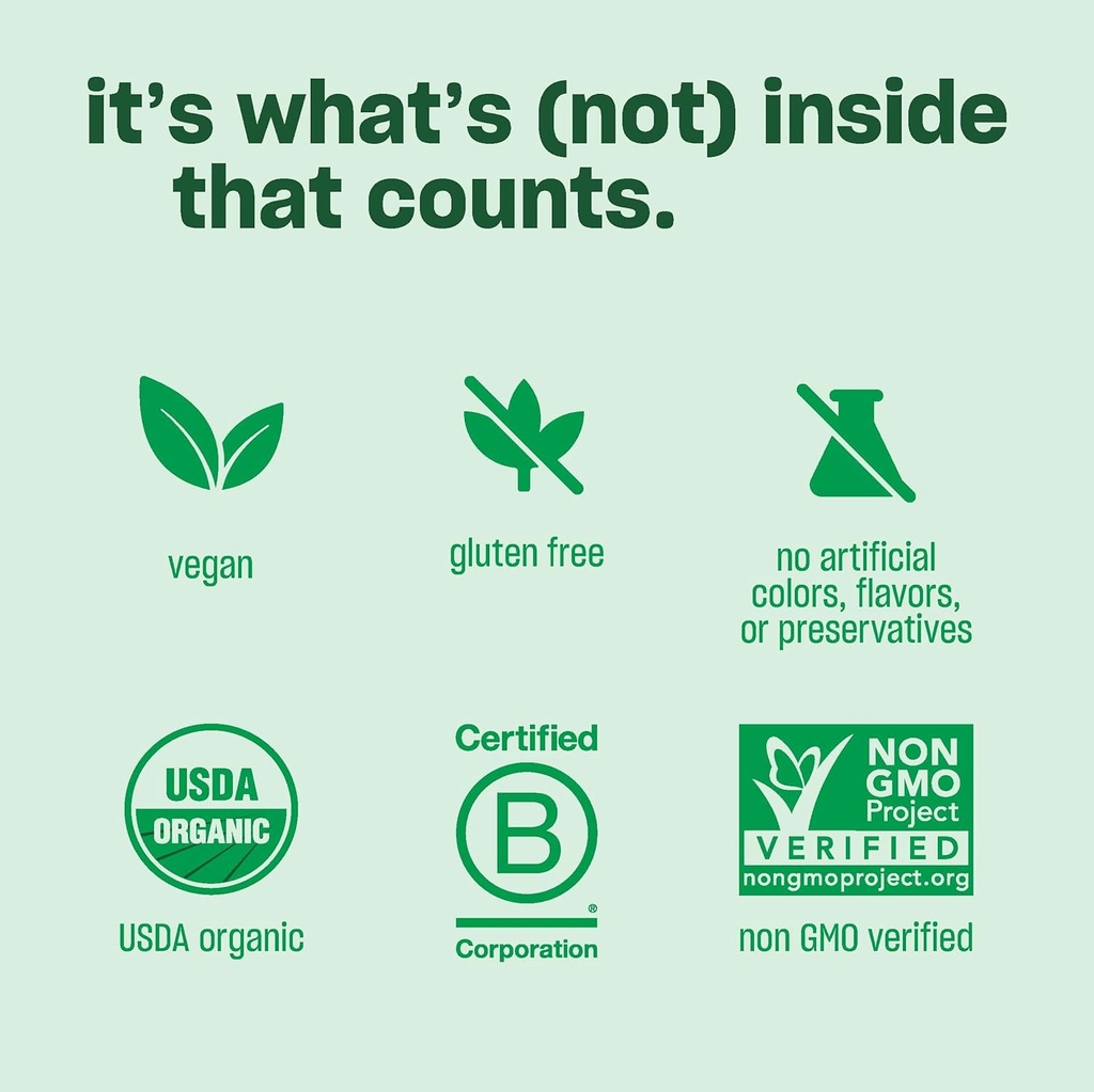 Vega Organic All-in-One Vegan Protein Powder, Chocolate Mint - Superfood Ingredients, Vitamins for Immunity Support, Keto Friendly, Pea Protein for Women & Men, 1.6 lbs (Packaging May Vary) 6