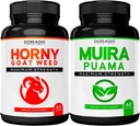Fadogia Agrestis and Tongkat Ali (120 Count) Athletic Performance & Muscle Mass Performance Blend and Muira Puama Root Extract (60 Count) Premium Capsules Tested for Potency & Purity - USA Made 2