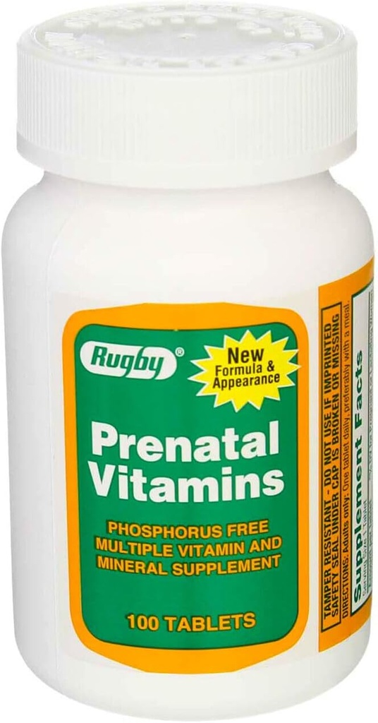 PRENAVITE Tablets FC 100s. Compare to: Stuart Prenatal - Bottle of 100