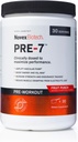 Novex Biotech PRE-7 Pre-Workout Powder for Men - Boost Energy, Focus, and VO2 max, Support Hydration During prolonged Exercise*, Fruit Punch