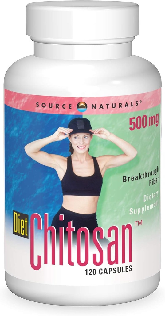 Source Naturals Diet Chitosan 500 Mg,120 Capsules