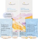 HealthyNest 2nd Trimester Prenatal Vitamin | Pregnancy Support for Fetal Brain Development with Methylfolate, Choline, DHA, Iron, Inositol | 31 Day Supply