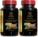Prostate Complex All Natural - Prostate Complex for Men, Prostate Supplements for Men with Stinging Nettle, Lycopene, Support Prostate Function - 2 Bottles 120 Capsules