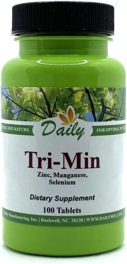 Daily Manufacturing Tri-Min (Manganese, Selenium & Zinc Amino Acid Chelates)