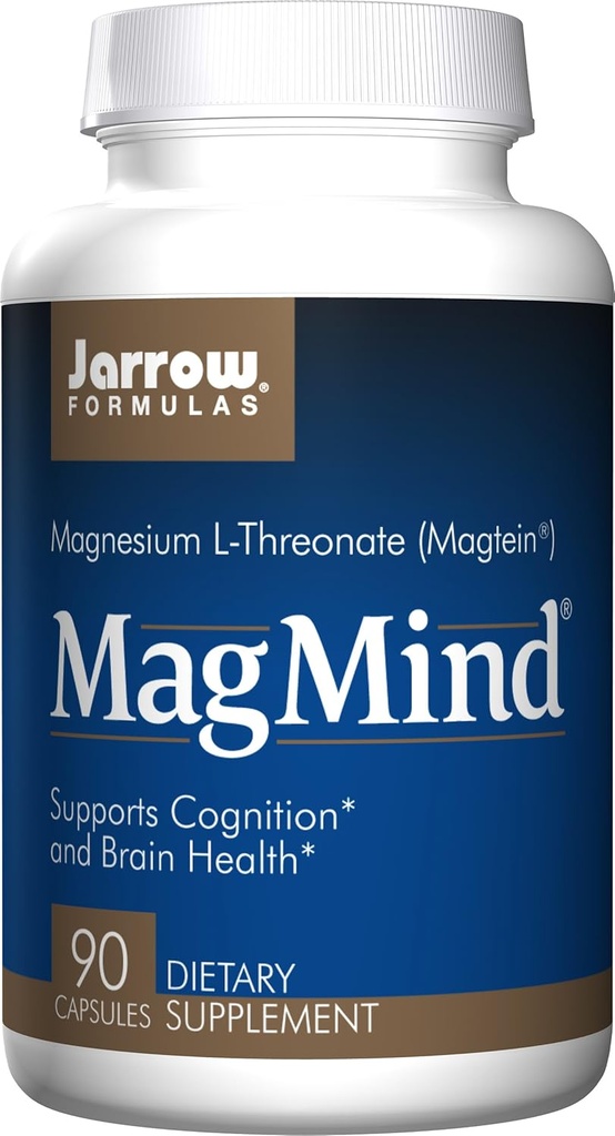 Jarrow Formulas: MagMind Magnesium L-Threonate, 90 caps (3 Pack)