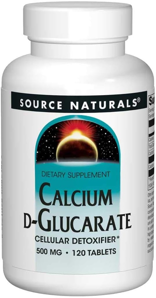 Source Naturals - Calcium D-Glucarate, 500 mg