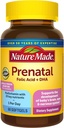 Nature Made Prenatal Vitamin + DHA Softgels with Folic Acid, Iodine and Zinc, 60 Count