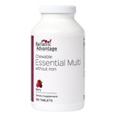 Bariatric Advantage Essential Multivitamin Without Iron - 200 DV of Key Nutrients - Trace Mineral Support - Multivitamins for Bariatric Patients - Berry - 180 Tablets