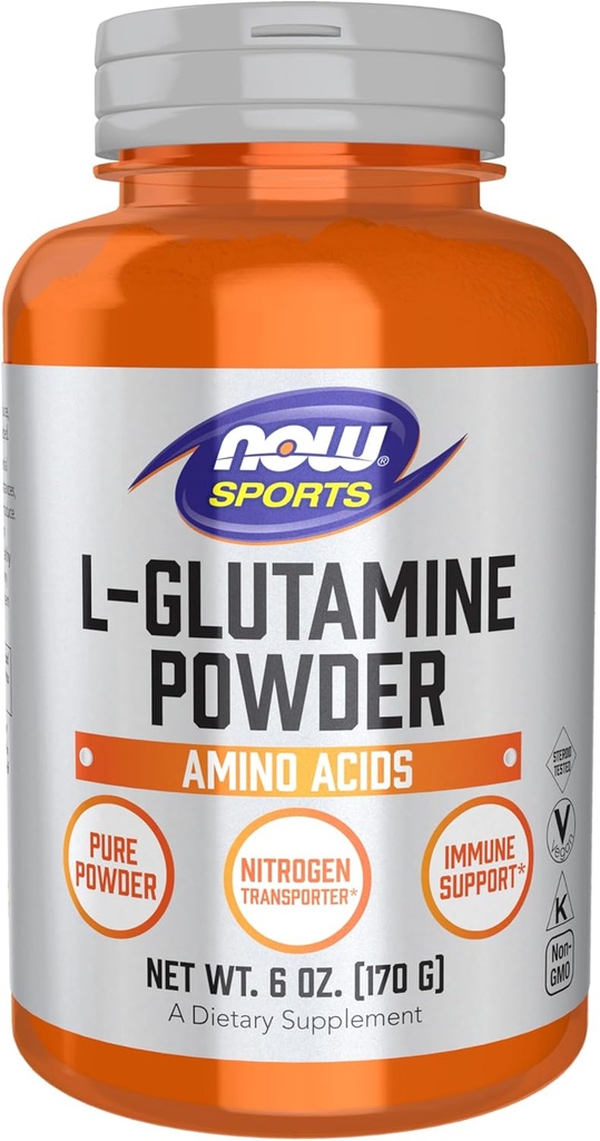 Now Foods L-Glutamine Pure Powder 6 oz