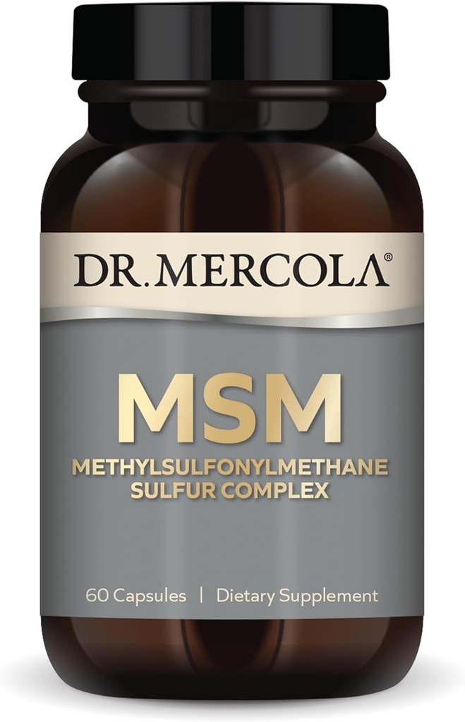 Dr. Mercola MSM Sulphur Complex, 0.5 Ounce