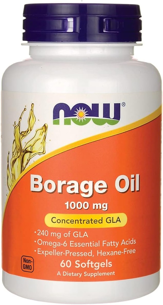 [BRSWIFYIPMIQG3LI] Now Foods Borage Oil, 240 Mg