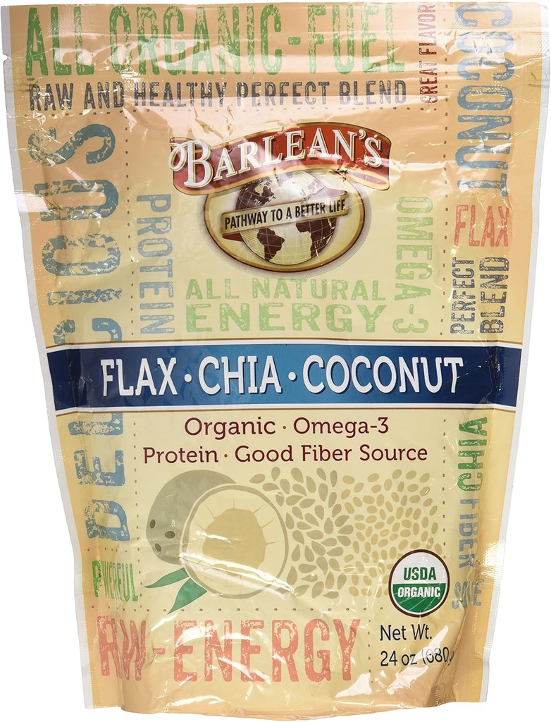 Barlean's Flax Chia Coconut Blend 24 oz