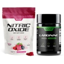 Snap Supplements Nitric Oxide Beet Root Soft Chews + L-Arginine Capsules Bundle, 60 Sugar-Free Soft Chews + 60 Vegetarian Capsules