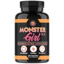 Angry Supplements Monster Girl N.O. Women’s Energy Booster, Increase Circulation, Powerful Workouts & Quick Recovery w. L-Arginine & L-Citrulline (1-Pack, 60ct)