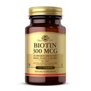 Solgar Biotin 300 mcg - 100 Tablets - Supports Healthy Skin, Nails & Hair - Non-GMO, Vegan, Gluten Free, Dairy Free, Kosherl - 100 Servings