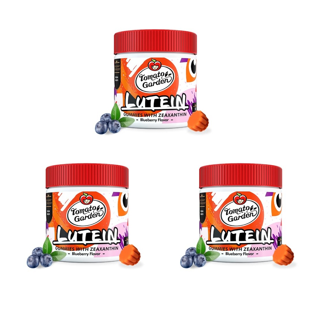 Lutein Gummies, Vision Support Supplements with Blue Light Protection, 30 Count