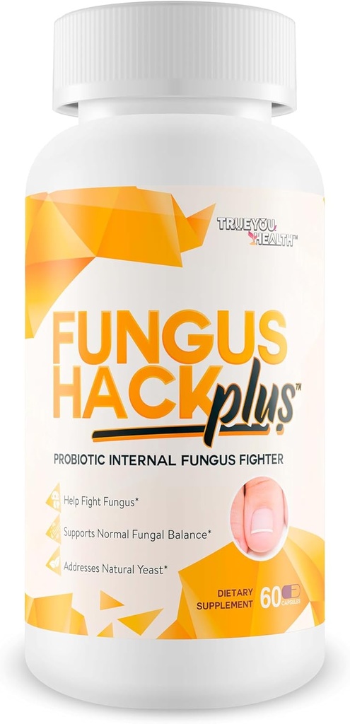 Fungus Hack Plus Probiotic Internal Fungus Fighter - Antifungal Probiotic - Nail Fungus Treatment - This Toe Fungus Treatment is Designed to Balance Probiotics to Help Fight Off Fungus