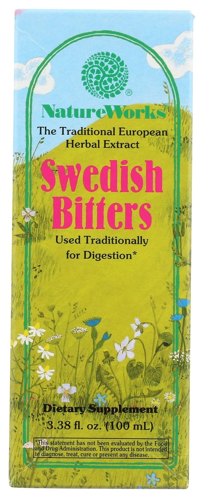 Natureworks Swedish Bitters, 3.38 FZ