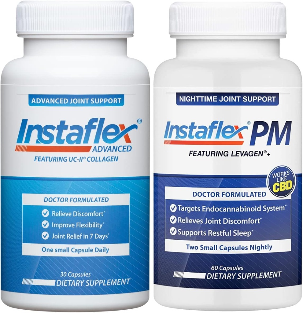 Instaflex Advanced Joint Support and PM Nighttime Joint & Sleep Support