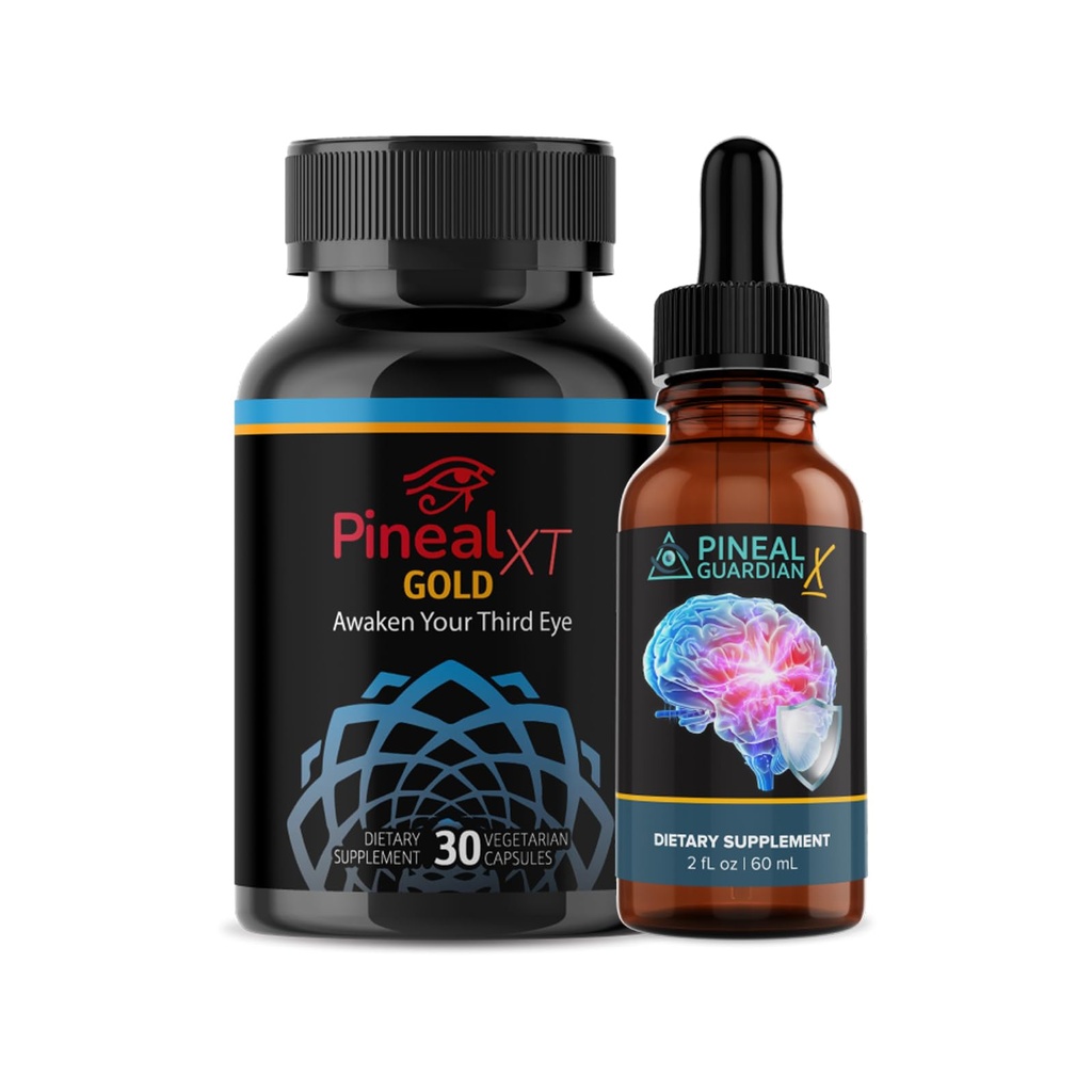 Pineal Gland Supplements - Decalcify & Activate Your Pineal Gland - Brain Supplements for Focus, Memory, and Third Eye Activation