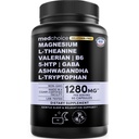 12-in-1 Sleep Support Capsules - Melatonin-Free and Non-Habit Forming Sleep Supplement with a Balanced Blend of Magnesium, Ashwagandha, L-Tryptophan, Valerian Root, GABA and 5-HTP (90 Capsules)